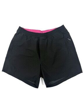 Birddogs Mens Performance Shorts Sz Large Built In Liner Heather Black Gym